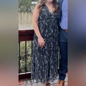 Lulus formal black dress size Large